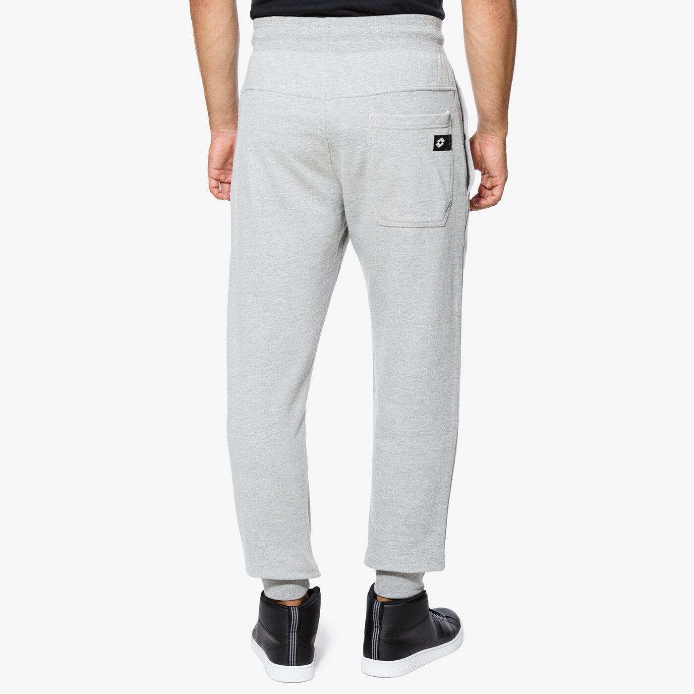 Spodnie dresowe męskie LOTTO SPODNIE HUSKY lo37spm06001 kolor szary