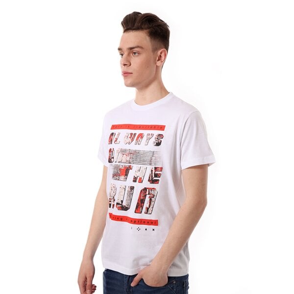 Koszulka męska CONFRONT T-SHIRT MARIANNO cf14tsmpr007 kolor biały