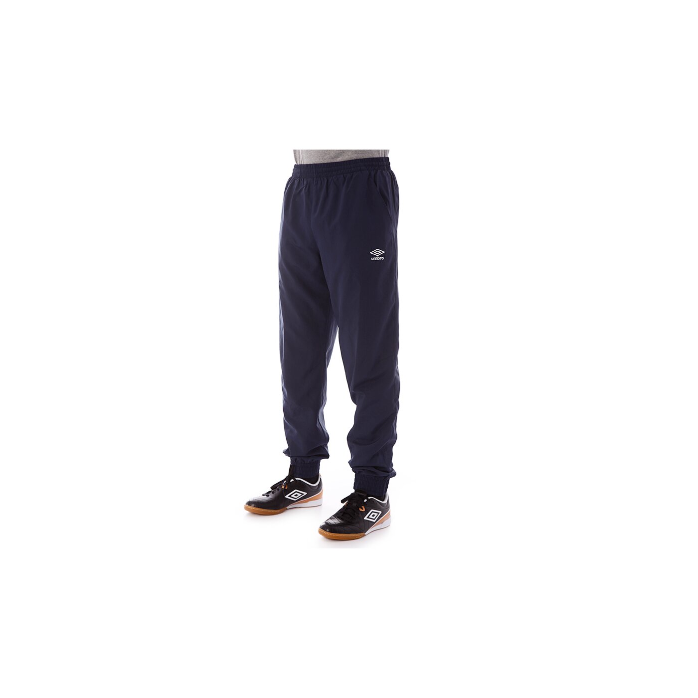 Spodnie dresowe męskie UMBRO SPODNIE WVN PANT 62280uy70 kolor granatowy