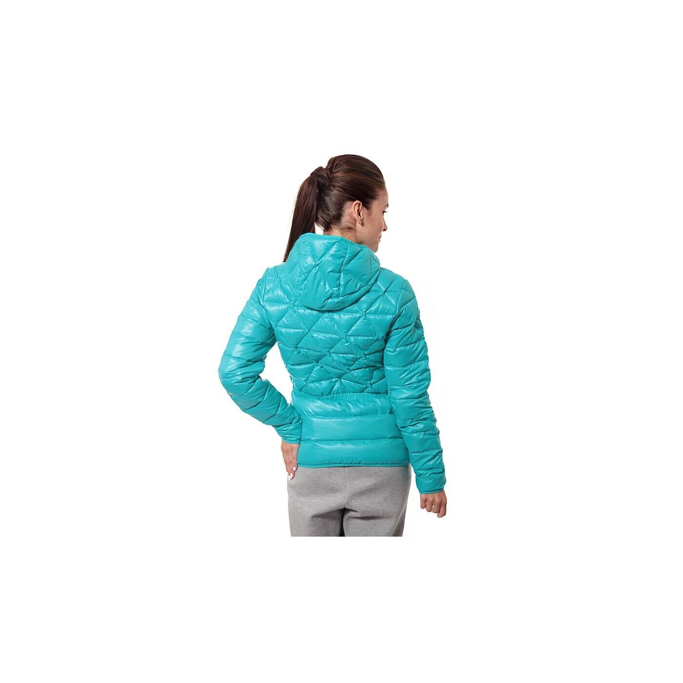 Kurtka zimowa damska NIKE KURTKA ALLIANCE JKT-550 HOOD LTW 626975388 kolor zielony