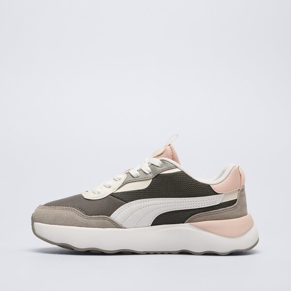 Buty sportowe damskie PUMA RUNTAMED PLATFORM 392324 09 kolor szary