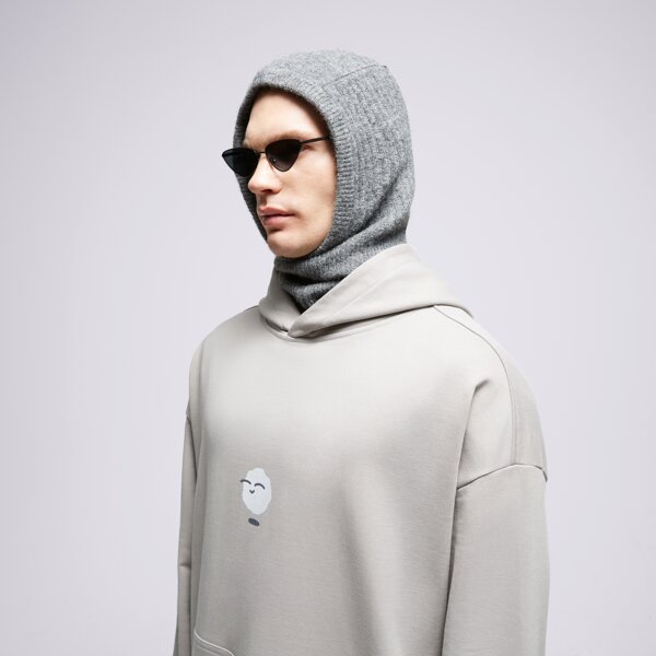 S.NOW JOB SIZEER HOODIE "I'M LEVITATING" GRAY si323blu55001 kolor szary