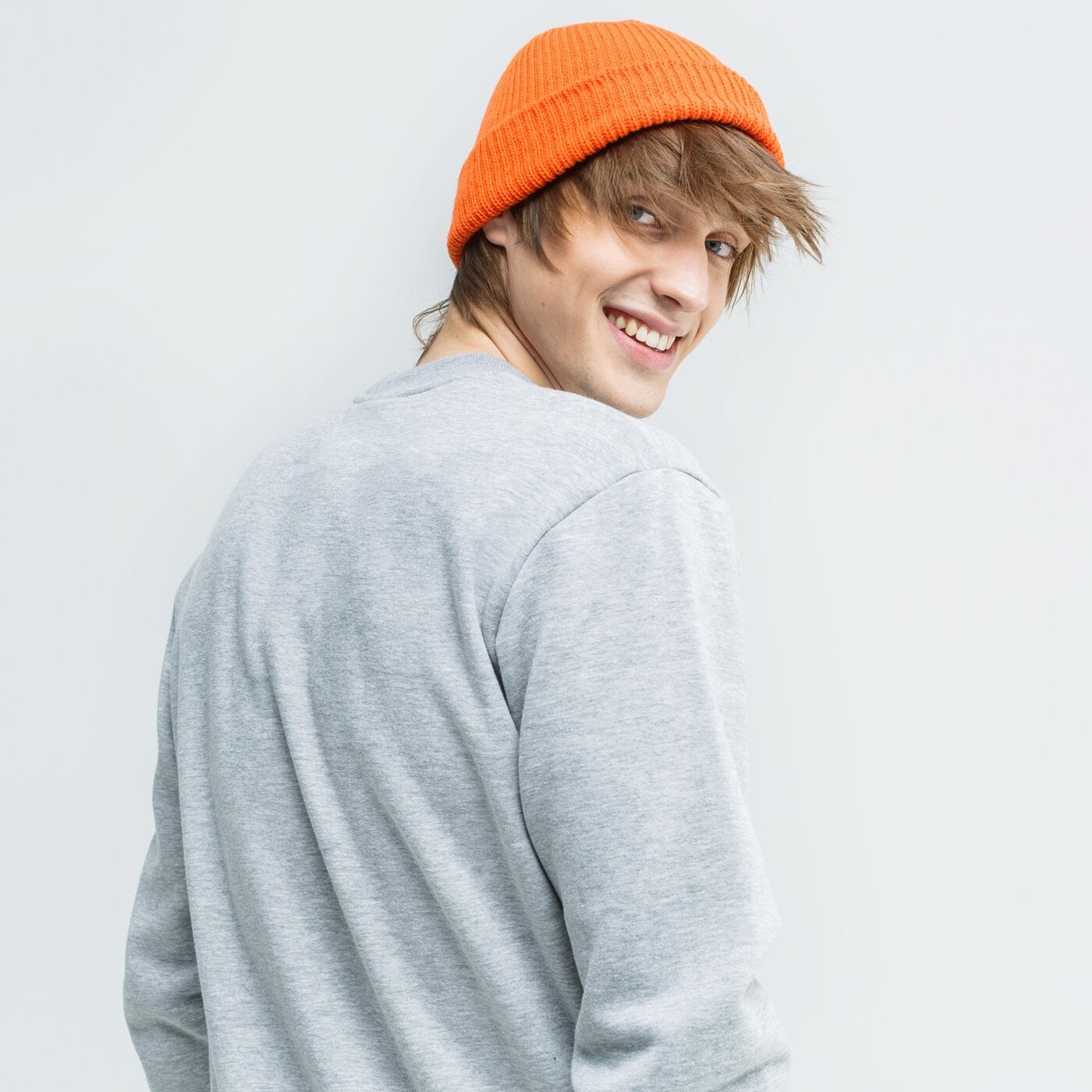 Bluza męska UMBRO BLUZA LARGE LOGO SWEAT 65803u-jgg kolor szary