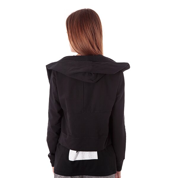 Bluza damska NIKE BLUZA NIKE TWIST STYLED WRAP 589294010 kolor czarny