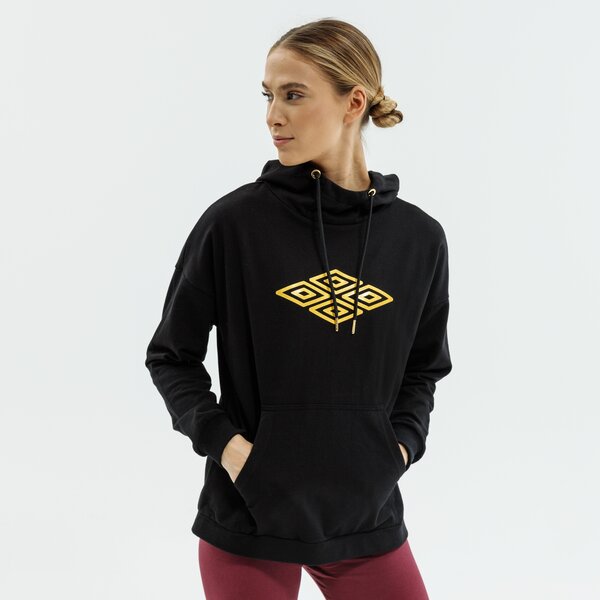 Bluza damska UMBRO BLUZA Z KAPTUREM OCARINA ul321bld21001 kolor czarny