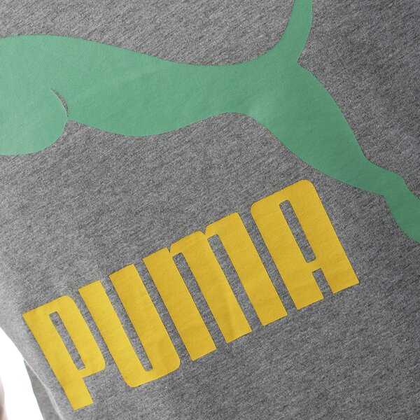 Koszulka męska PUMA T-SHIRT VINTAGE NO-1  LOGO TEE 55823029 kolor szary