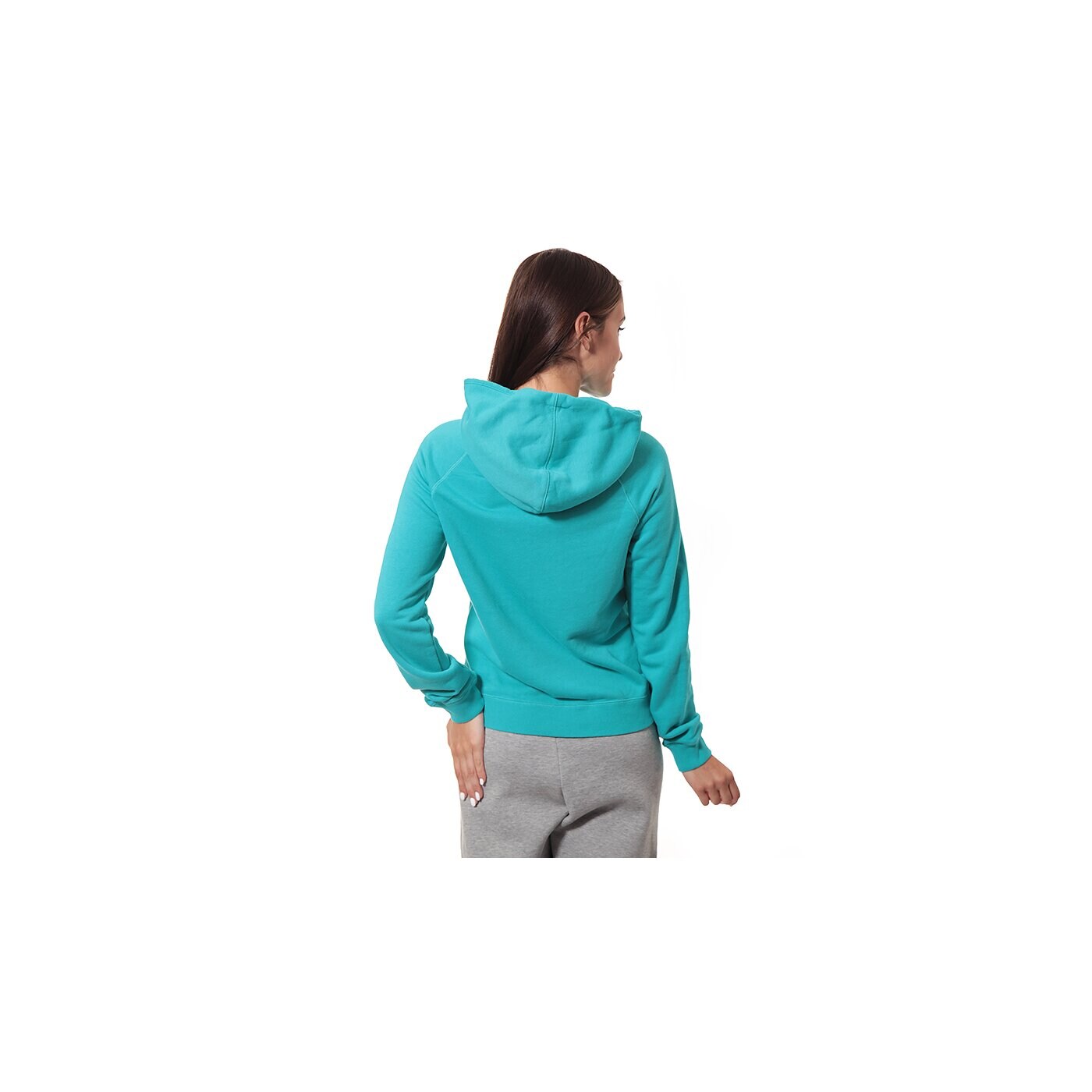 Bluza damska NIKE BLUZA RALLY HOODY-LOGO 545585388 kolor zielony