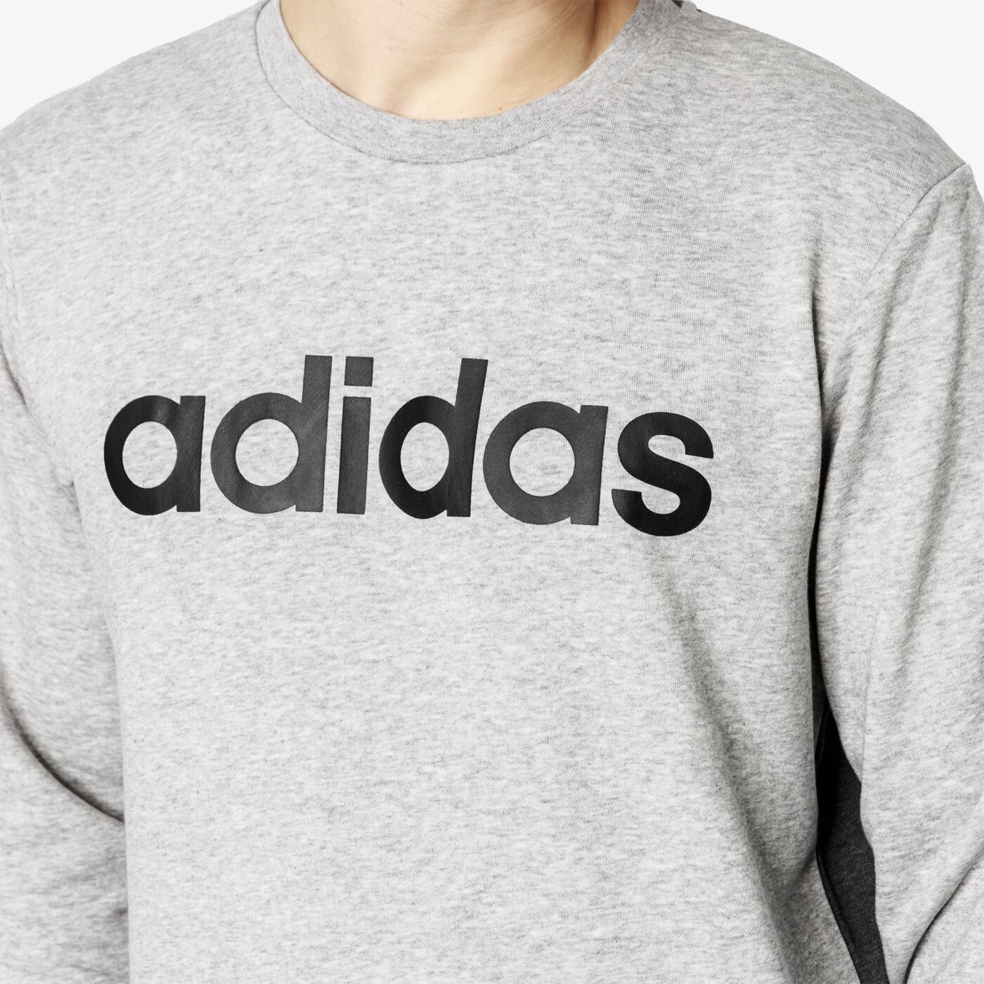 Bluza męska ADIDAS BLUZA E CB CREW FT dq3094 kolor szary