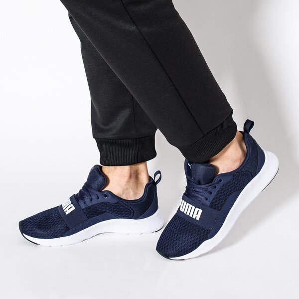 Buty do biegania męskie PUMA WIRED 36697003 kolor granatowy