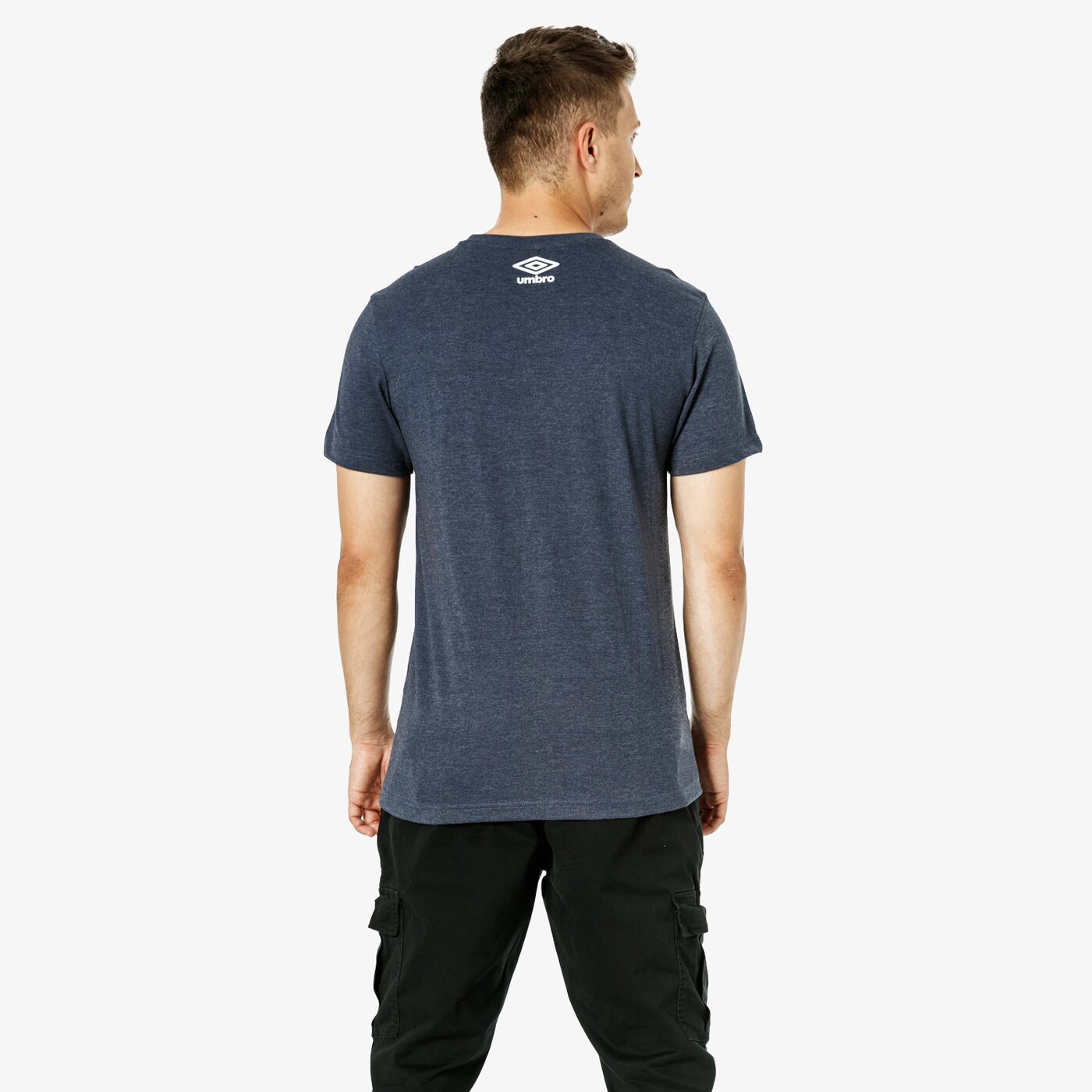 Koszulka męska UMBRO T-SHIRT SS WINNER ul38tsm45001 kolor granatowy