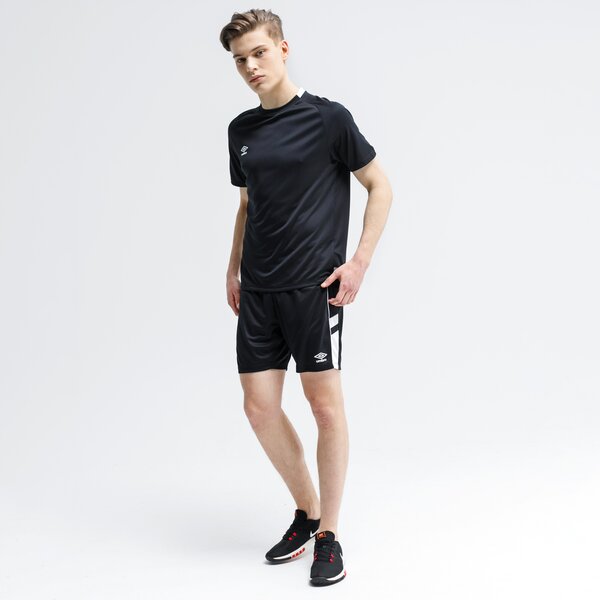 Spodenki męskie UMBRO SZORTY FW PANEL KNIT 65632u-fl3 kolor czarny