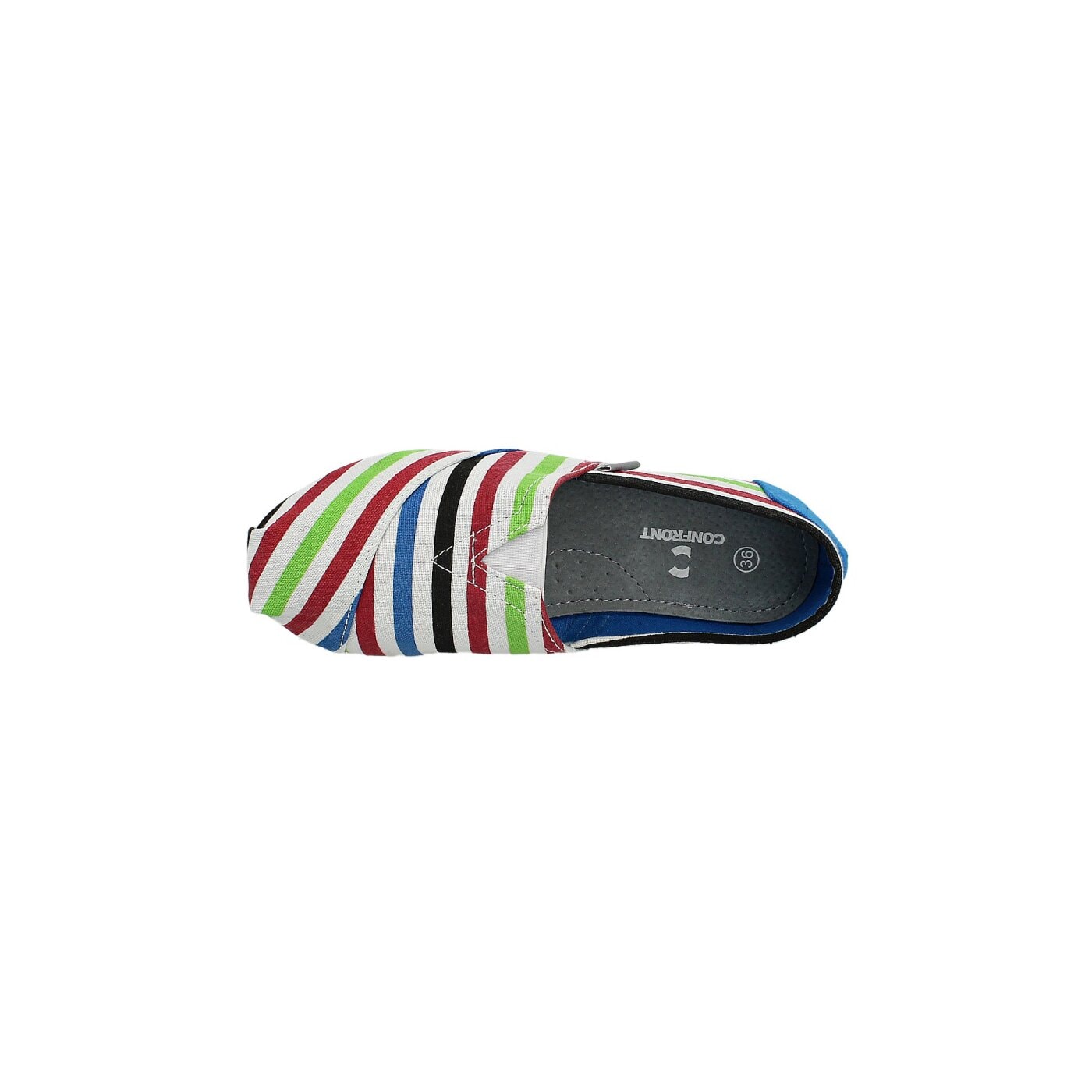 Buty sportowe damskie CONFRONT LOAFERS STRIPES cfw114005 kolor multicolor