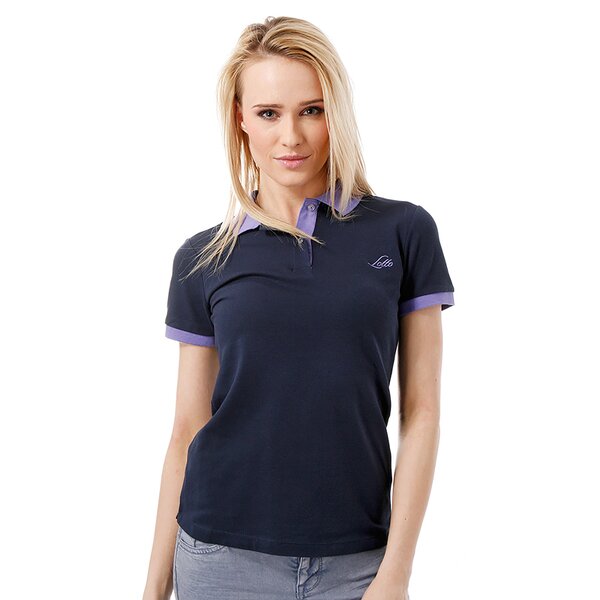 Koszulka polo damska LOTTO POLO LILIAN STC q9637 kolor granatowy