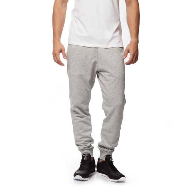Spodnie dresowe męskie REEBOK SPODNIE EL FT CUFF ab0227 kolor szary
