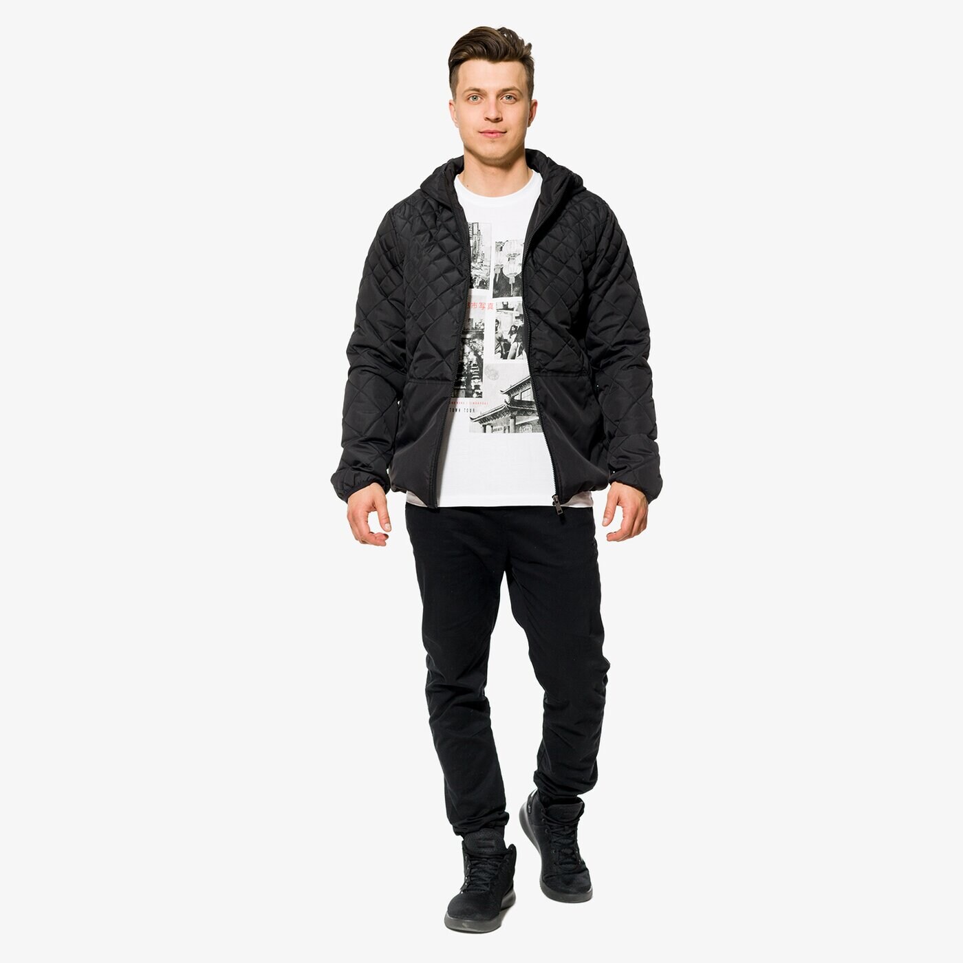 Koszulka męska FEEWEAR T-SHIRT SS MAXIM fw18tsm39001 kolor biały