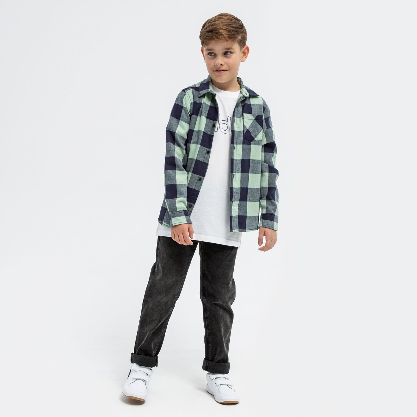 Koszulka dziecięca ADIDAS T-SHIRT SS B LIN T BOY gn4002 kolor biały