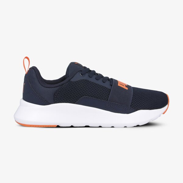 Buty dziecięce PUMA WIRED JR 36690113 kolor granatowy