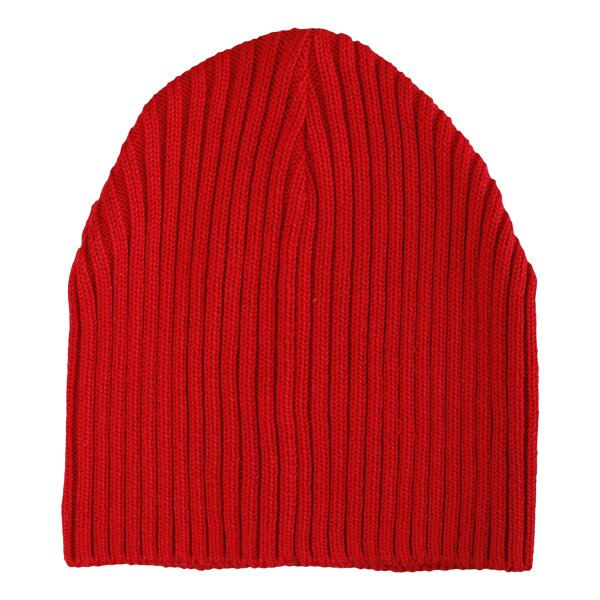Czapka zimowa damska REEBOK CZAPKA Z LOGO BEANIE II EXCELLENT RED w13903 kolor czerwony