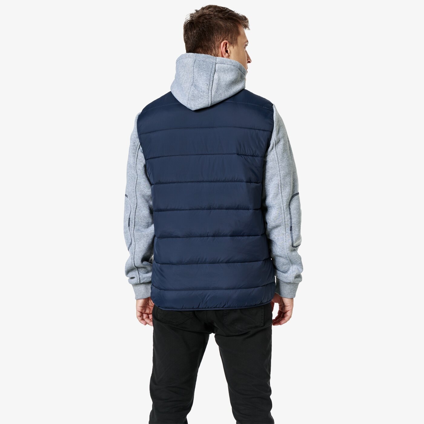 Kurtka zimowa męska LONSDALE KURTKA BEETLEY 1138751000 kolor granatowy