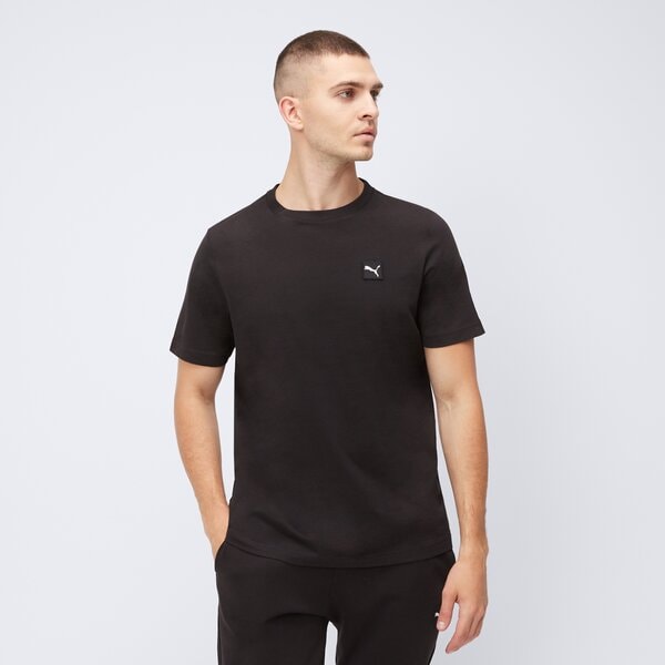 Koszulka męska PUMA T-SHIRT ESS ELEVATED 68472601 kolor czarny