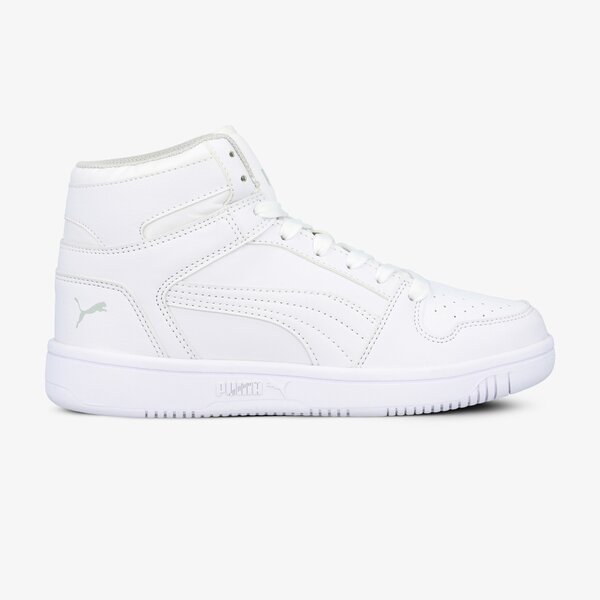 Buty dziecięce PUMA REBOUND LAYUP SL JR 370486 02 kolor biały