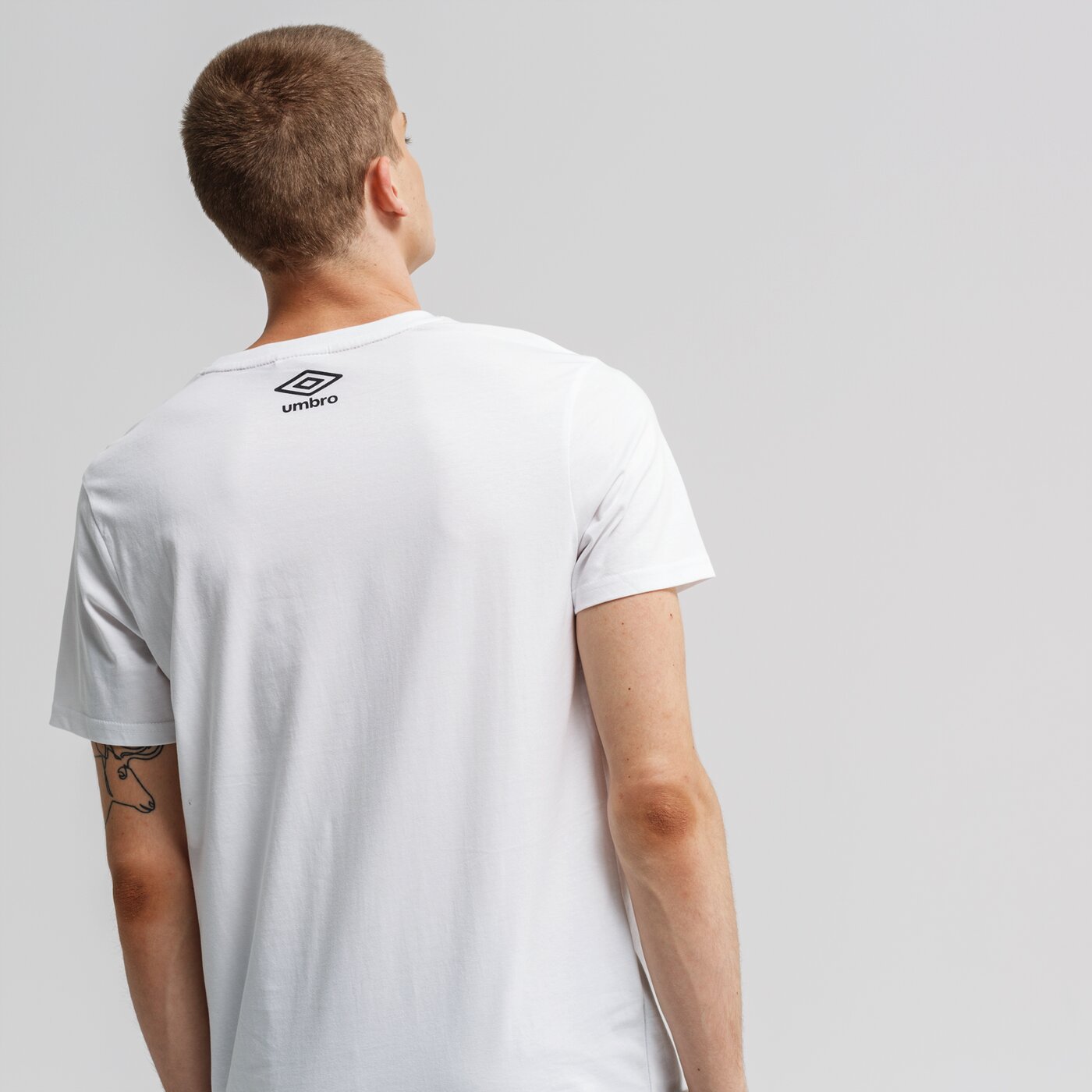 Koszulka męska UMBRO T-SHIRT ROY ul39tsm20001 kolor biały