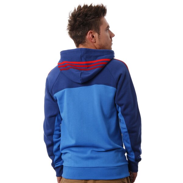 Bluza męska ADIDAS BLUZA   ESS 3S FZHOOD w63060 kolor niebieski
