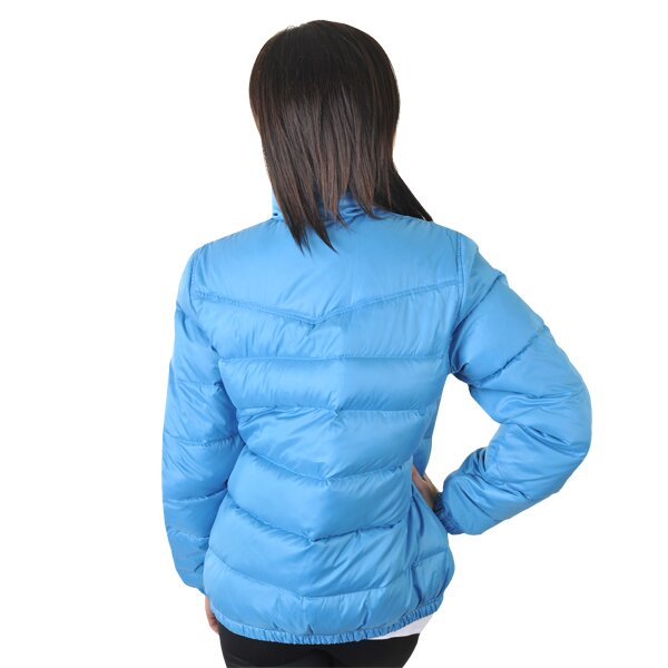 Kurtka zimowa damska REEBOK KURTKA VAL DOWN JKT FEATHER BLUE o44965 kolor niebieski
