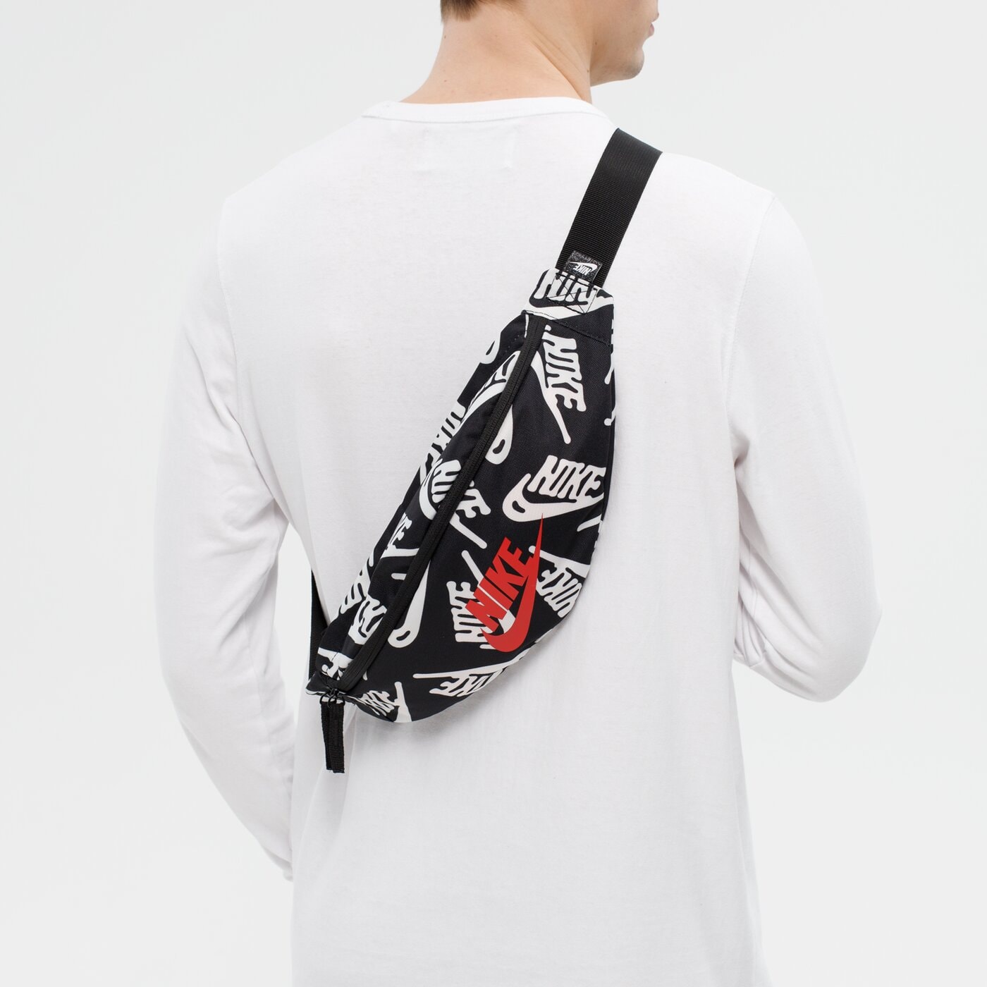 Nerka (saszetka na pas) damska sportowa NIKE NERKA NK HERITAGE - AOP db4178-010 kolor multicolor