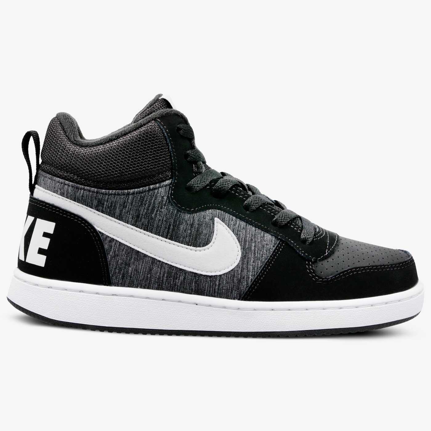 Buty dziecięce NIKE COURT BOROUGH MID SE BG 918340-007 kolor czarny