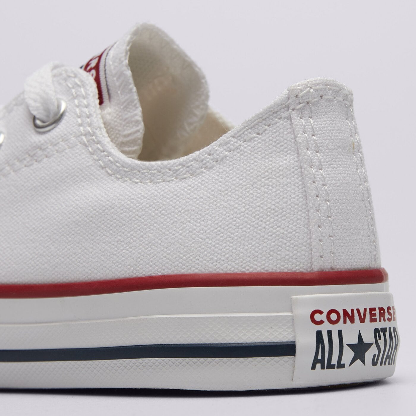 Buty dziecięce CONVERSE ALL STAR OX  3j256c kolor biały