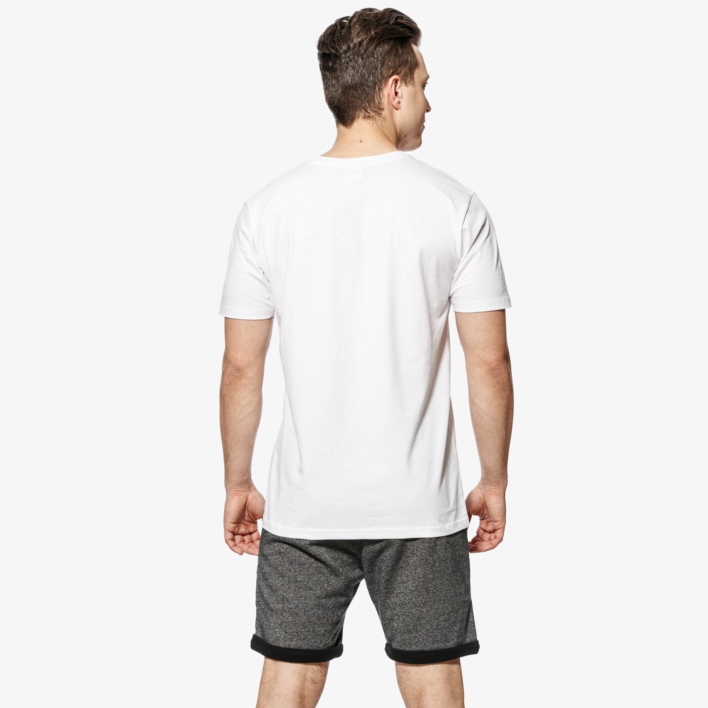 Koszulka męska UMBRO T-SHIRT SS FINN ul18tsm90001 kolor biały