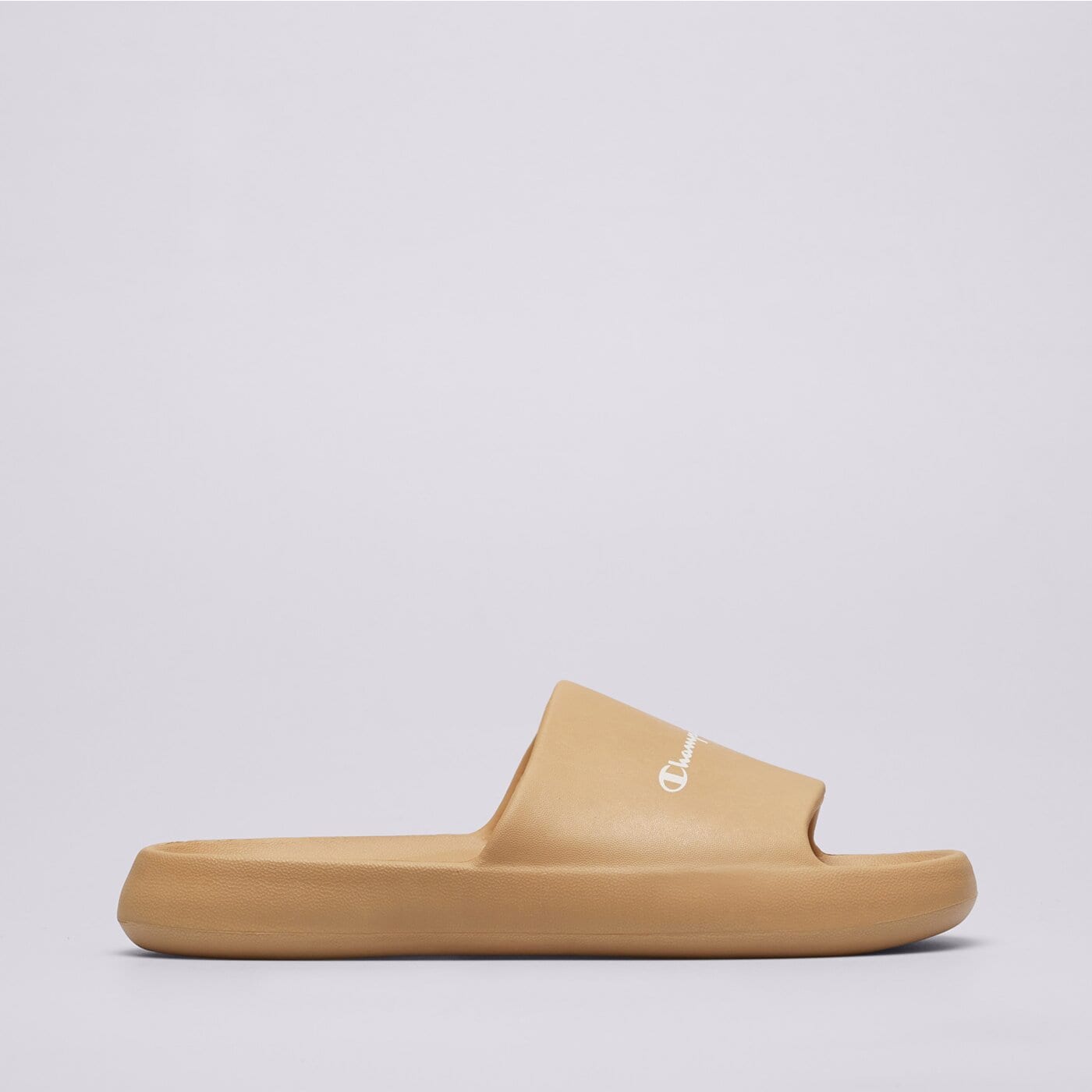 Klapki męskie CHAMPION SOFT SLIPPER s22471ms041 kolor beżowy