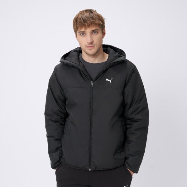 Kurtka zimowa męska PUMA KURTKA ESS LIGHT PADDED 68829601 kolor czarny