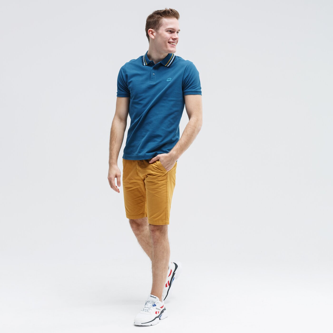 Spodenki męskie UP8 SZORTY MARLEY upv120szm01001 kolor musztardowy