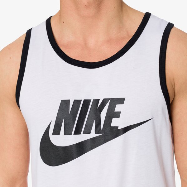 Tank top męski NIKE TANK M NSW TANK ACE LOGO 779234100 kolor biały