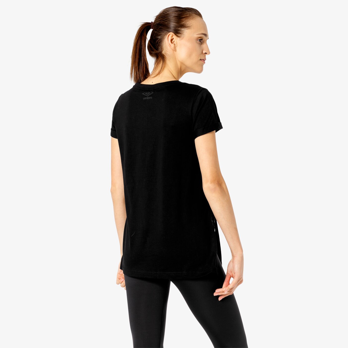 Koszulka damska UMBRO T-SHIRT SS SWANKY ul19tsd06001 kolor czarny