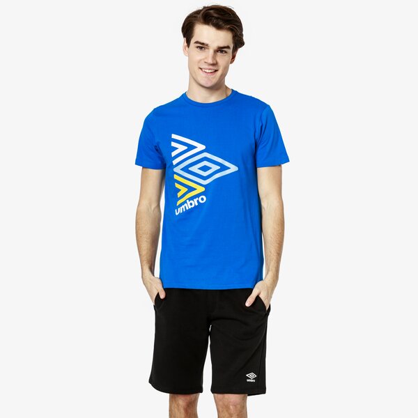 Koszulka męska UMBRO T-SHIRT SS ZANTO ul19tsm27001 kolor granatowy