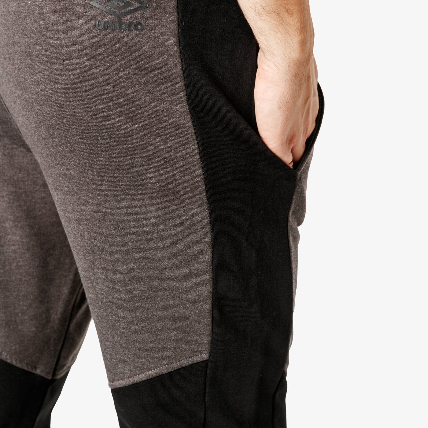 Spodnie dresowe męskie UMBRO SPODNIE SUGILITE ul38spm04001 kolor szary