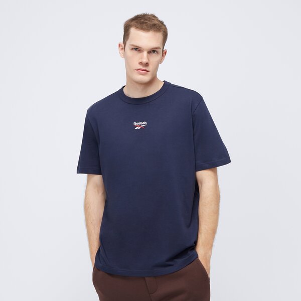 Koszulka męska REEBOK T-SHIRT CL SV TEE hs7154 kolor granatowy