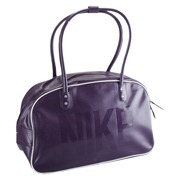 Torba sportowa damska NIKE TORBA HERITAGE AD SHOULDER CLUB ba4355681 kolor fioletowy