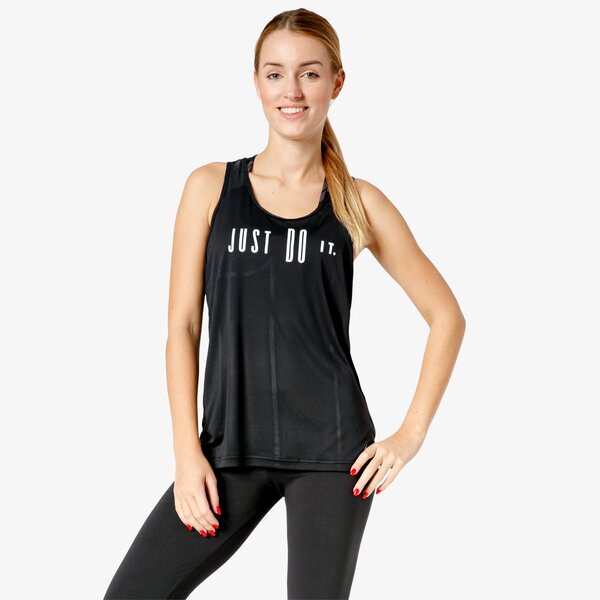 Top damski NIKE TANK FLOW 2.0 GRX HO18 931758010 kolor czarny