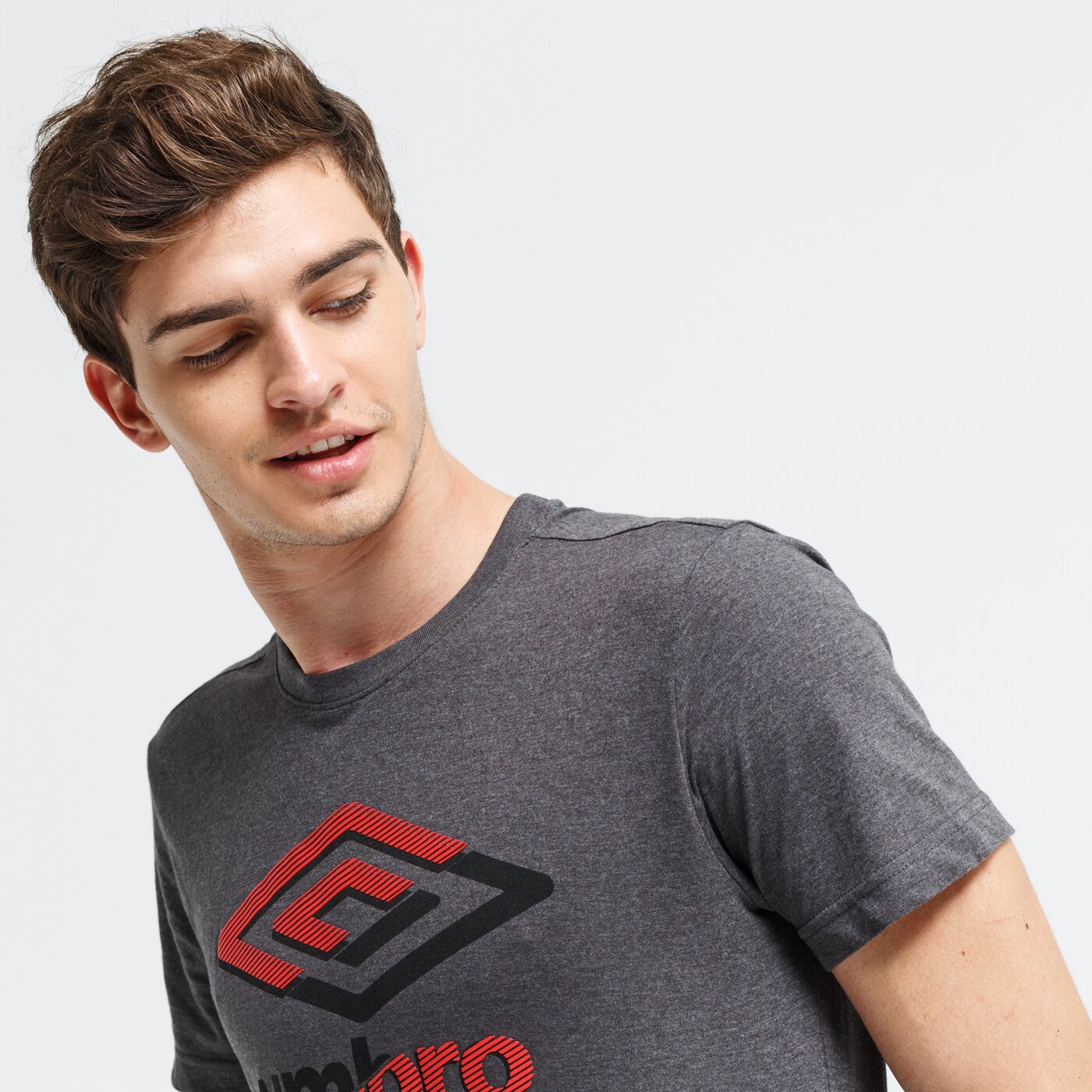 Koszulka męska UMBRO T-SHIRT OWEN ul39tsm25002 kolor szary