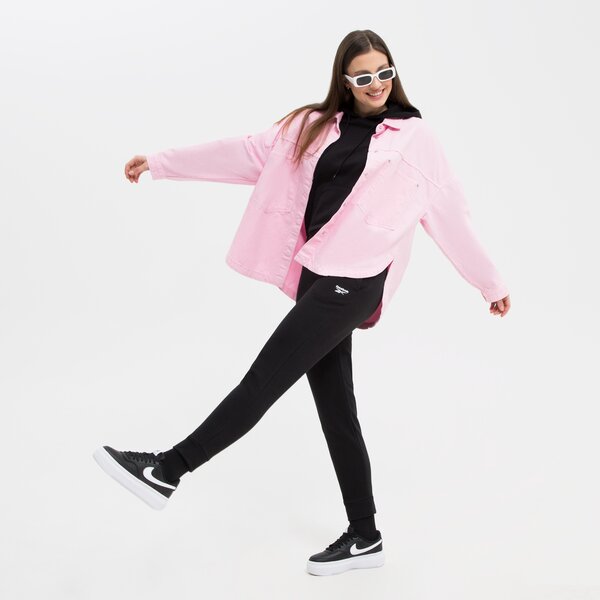 Bluza damska REEBOK BLUZA Z KAPTUREM RI SL FRENCH TERRY HOODIE h54778 kolor czarny