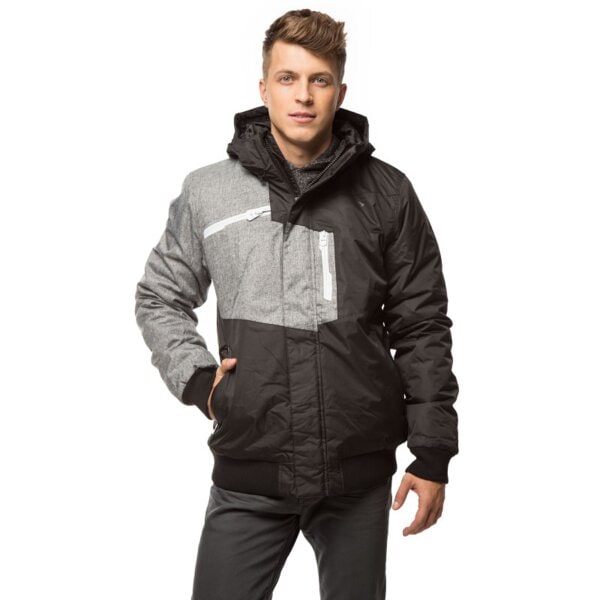 Kurtka zimowa męska UMBRO KURTKA HABA ul35kum12001 kolor czarny