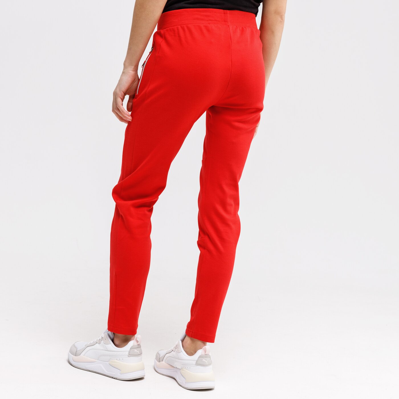 Spodnie dresowe damskie UMBRO SPODNIE QUINN ul121spd41002 kolor czerwony