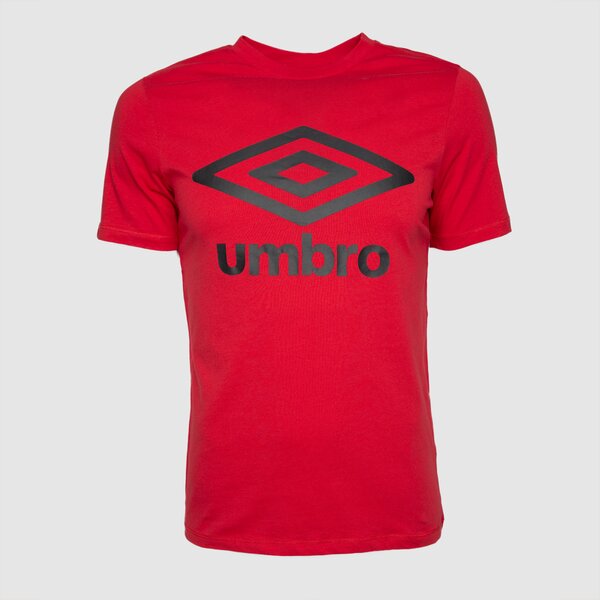 Koszulka męska UMBRO T-SHIRT FW LARGE LOGO COTTON 65352u-6ak kolor czerwony