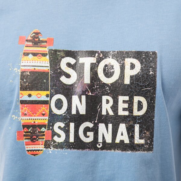 Koszulka męska FEEWEAR T-SHIRT ZERTOS fw15tsm23002 kolor niebieski