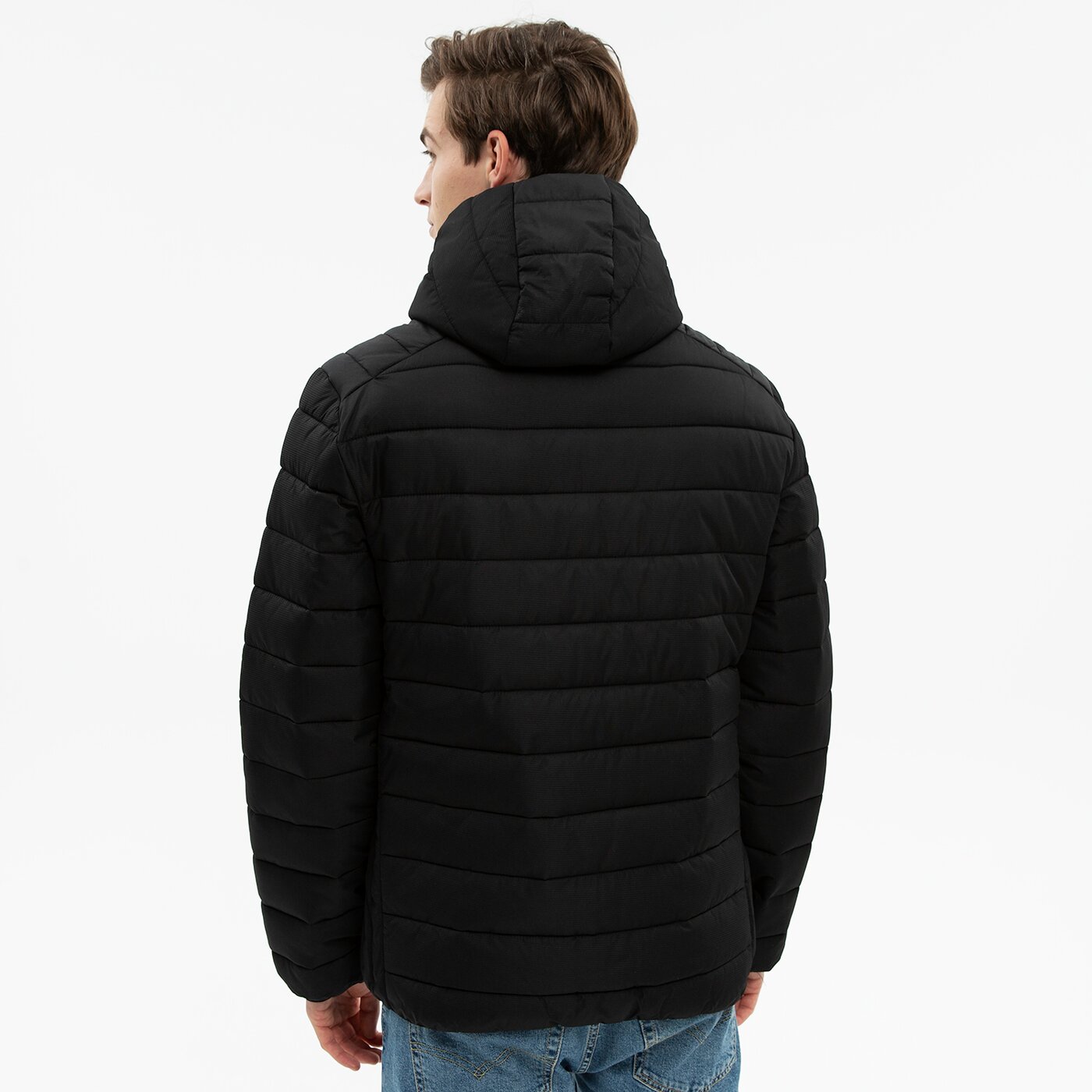 Kurtka zimowa męska UMBRO KURTKA ZIMOWA UMBRO ZELSTON ul322kum90001 kolor czarny