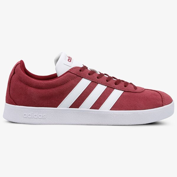 Buty sportowe męskie ADIDAS VL COURT 2.0 da9855 kolor bordowy